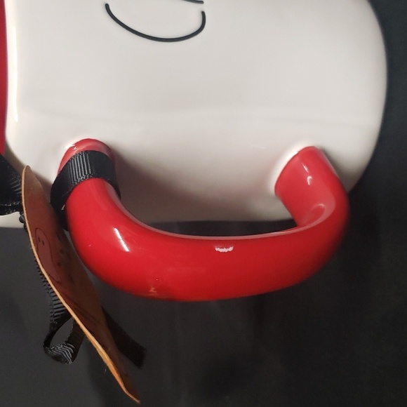 Peanuts by Rae Dunn "CAUTION, I BITE" with Snoopy Double Sided Tall Mug - Picture 5 of 6